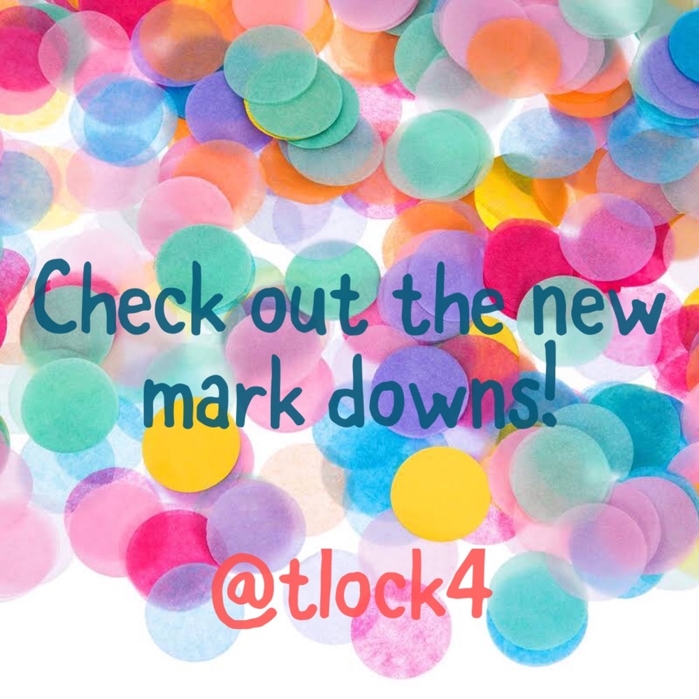 New mark downs!!